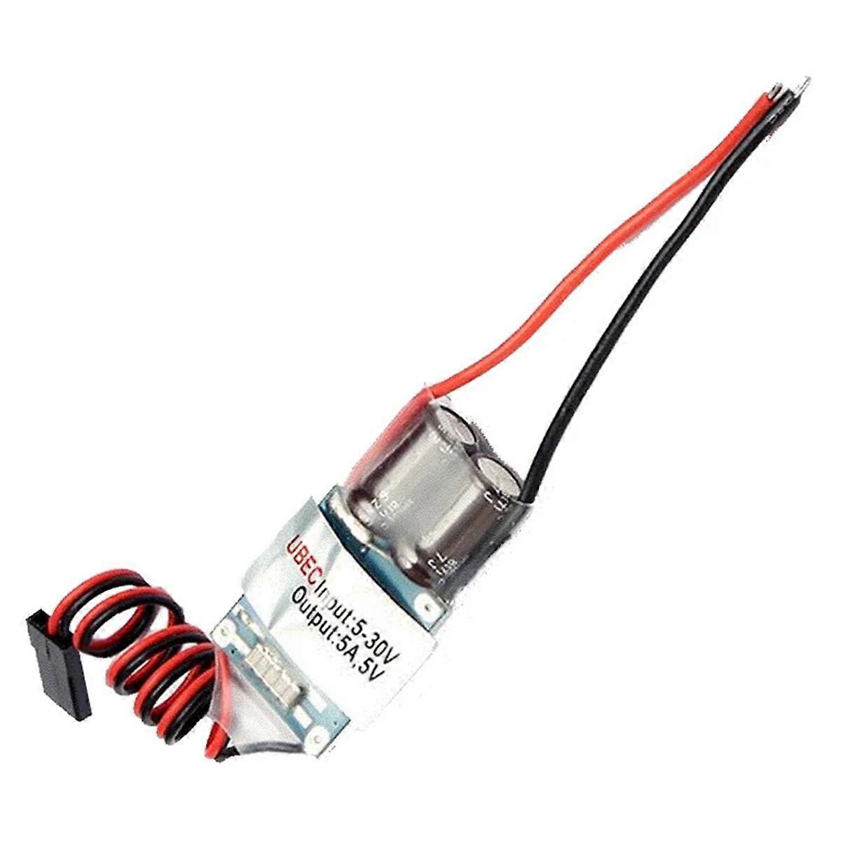 5A 2-7S FPV Receiver Power Supply Voltage Regulator External BEC (UBEC) 5V Step-Down Regulator Module for RC Airplane
