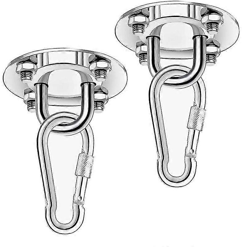 2 piece Ceiling Hook Hanging Chair, Stainless Steel Professional Ceiling Bracket