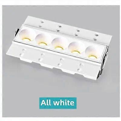 Dimmable LED down light Spot light 10W20W30W Grille light COB Ceiling light LED Line light Without main light Household bulb