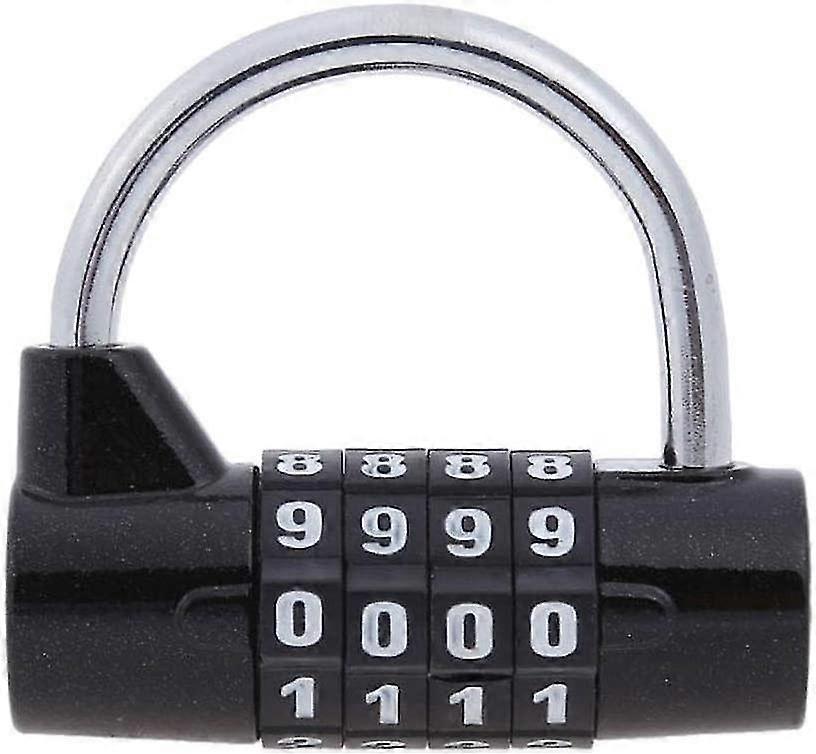Resettable 4 Digit Combination Locker For Gym Locker, Outdoor