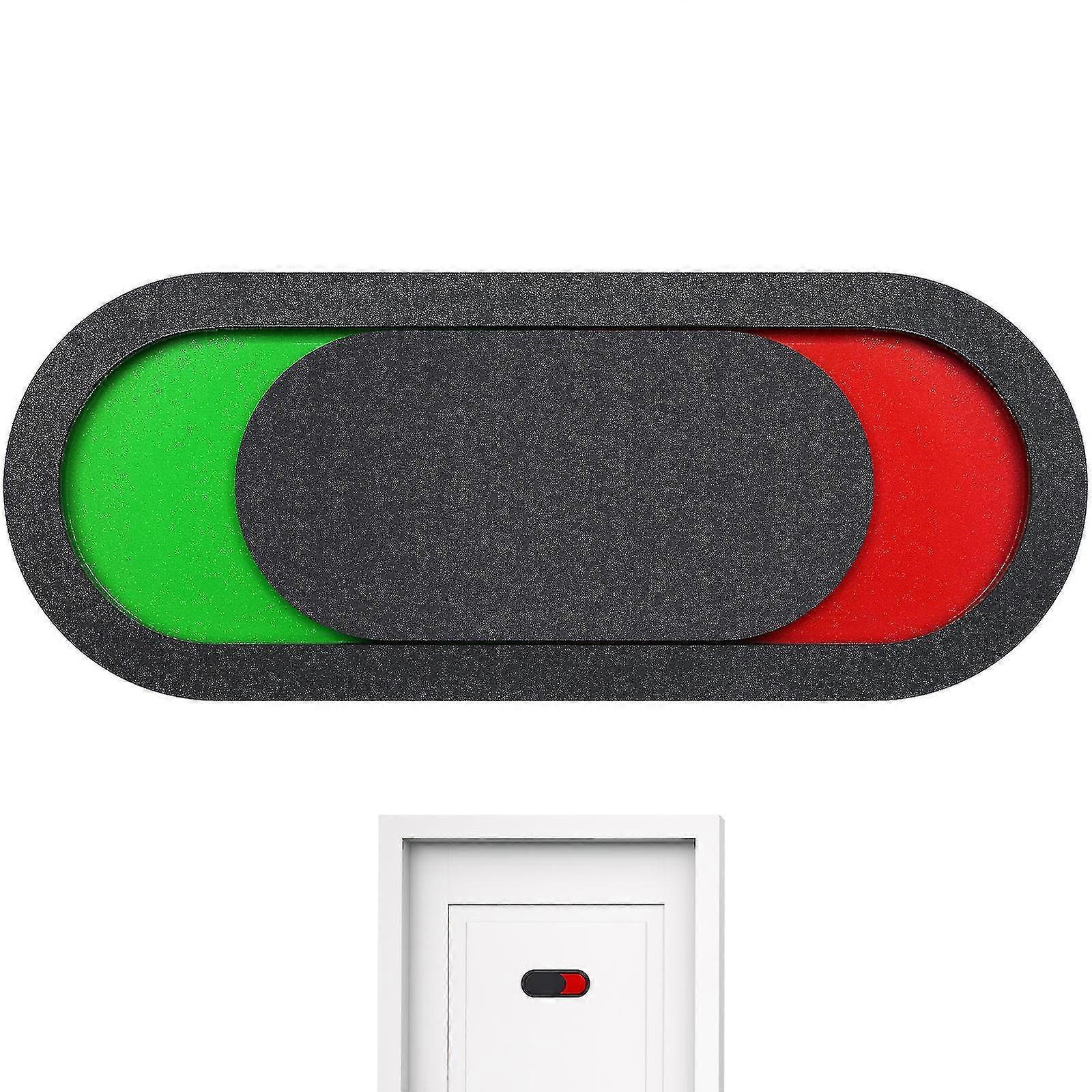 Occupied Office Door Sign - Bathroom Indicator for Hotel