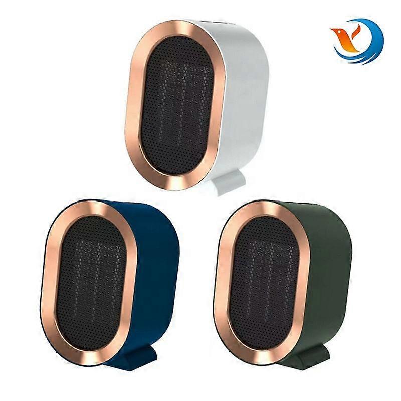 Upright Desktop or Floor 1200W Fan Heater - 2-Speed Heating Settings, Ideal for Home Office Use