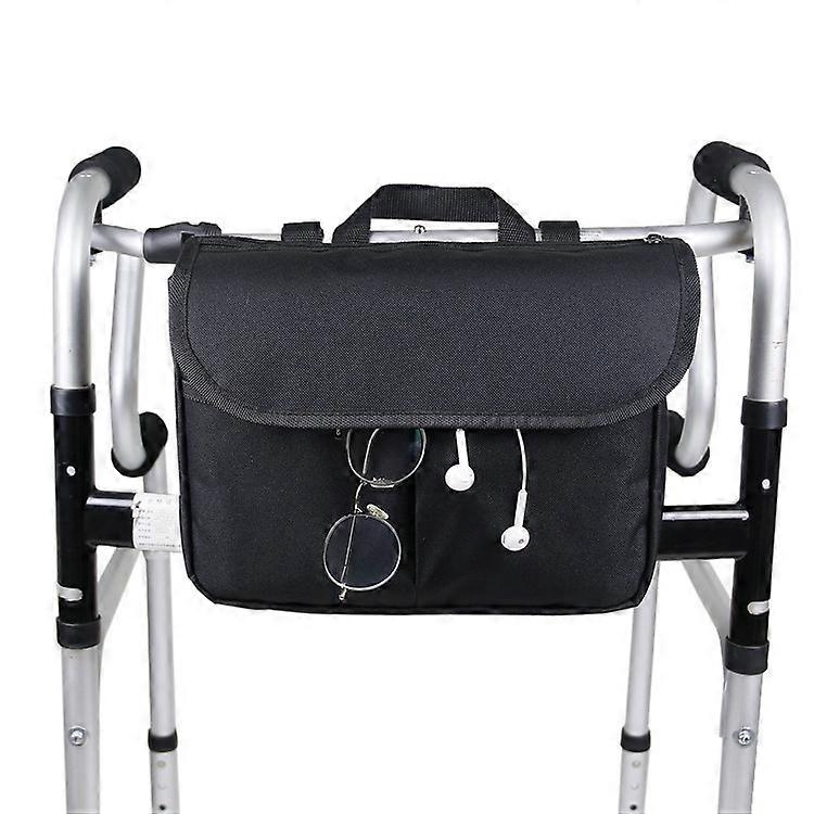 Hanging Wheelchair Storage Bag Black