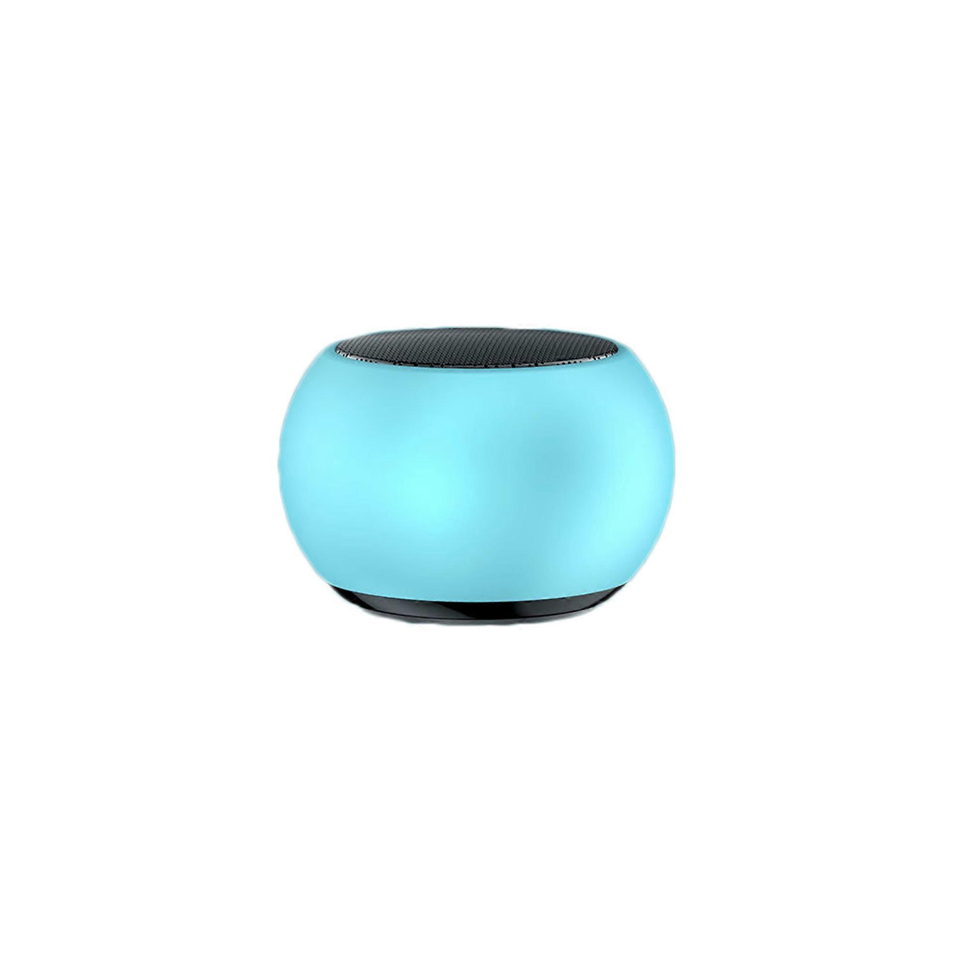 Mini Bluetooth Speaker - Portable Deep Bass Metallic Wireless Speaker with Rechargeable Battery for Outdoor Use