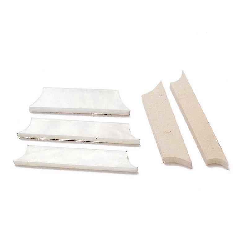 Gitarren-Inlay-Material, 9pcs Gitarre Pickguard Blank Sheet DIY Inlay Material für Gitarrenersatz S