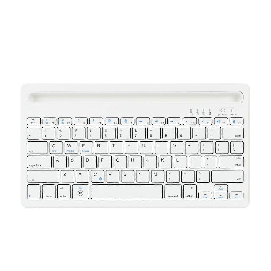 Ultra-slim 78 Keys Bluetooth Wireless Keyboard