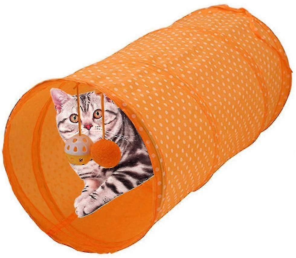 Cat Tunnel Cat Toy Folding Cat Elbow Tunnel Cat Game Tunnel Interactive Play Toy