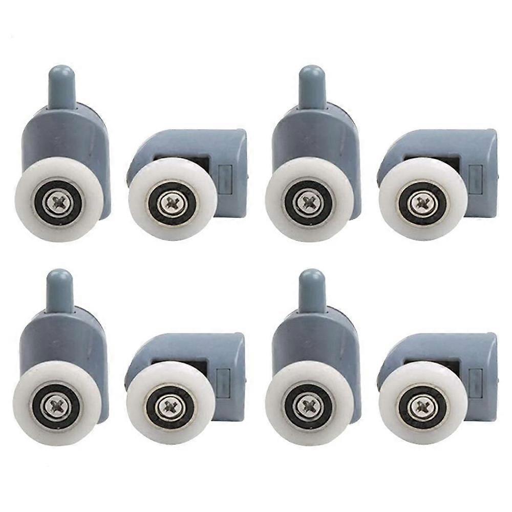 Shower Door Roller Shower Door Roller Shower Door Rollers Single Shower Door Rollers Includes 4 Upper Rollers 4 Lower Rollers for Bathroom Shower Encl