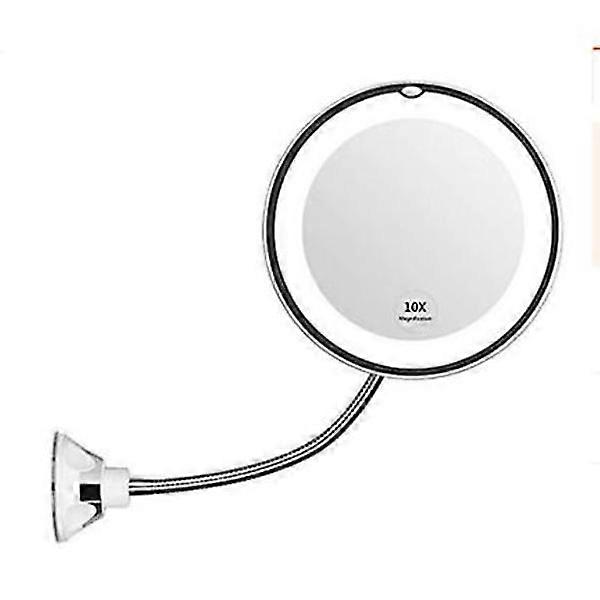 10x magnifying makeup mirror with lights