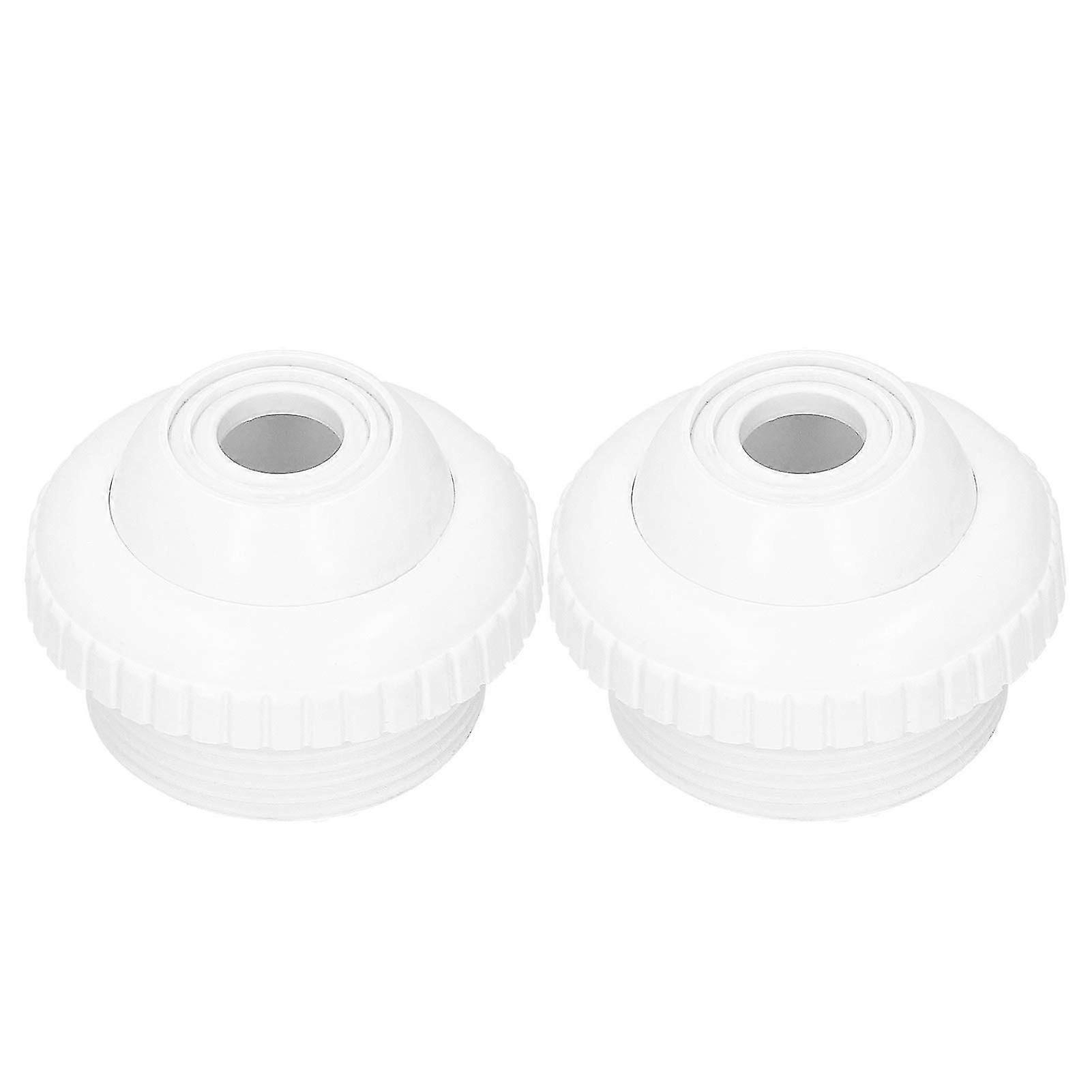 2 Pieces Swimming Pool Return Nozzle - Skimmer Pool Nozzle For Steel Wall Pools - Return Nozzle With