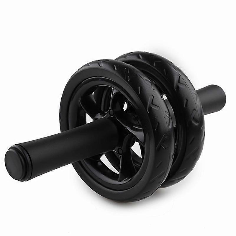 Abdominal trainer AB roller, incl. knee mat, abdominal training for men and women abdominal roller with multifunction, also for seniors, space-saving