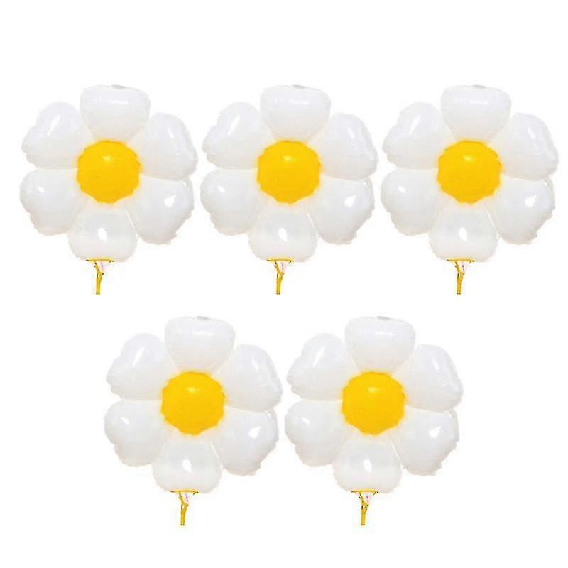 5pcs Daisy Designed Ballons