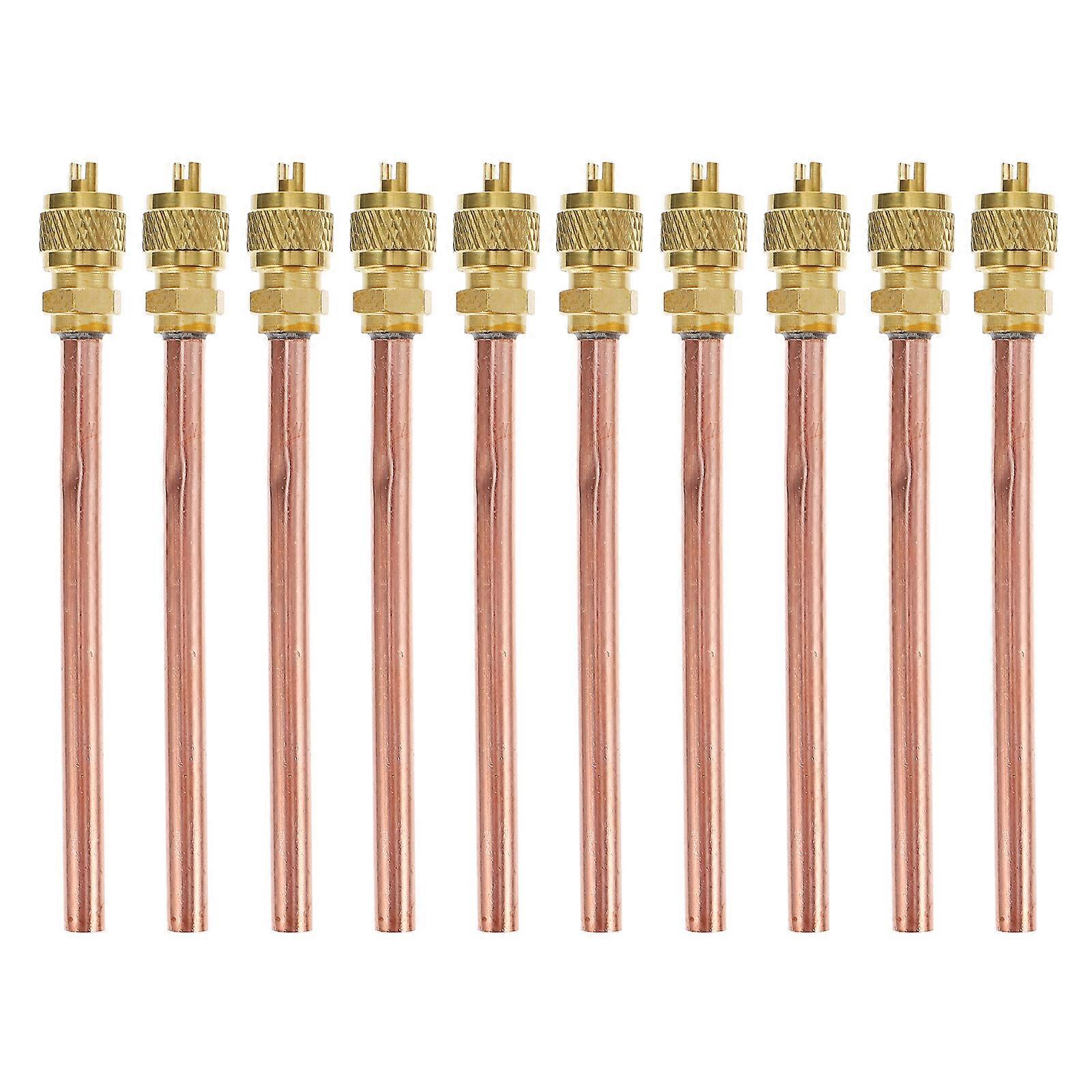 10pcs Air Conditioner Spare Part Copper Tube Access Monodirectional