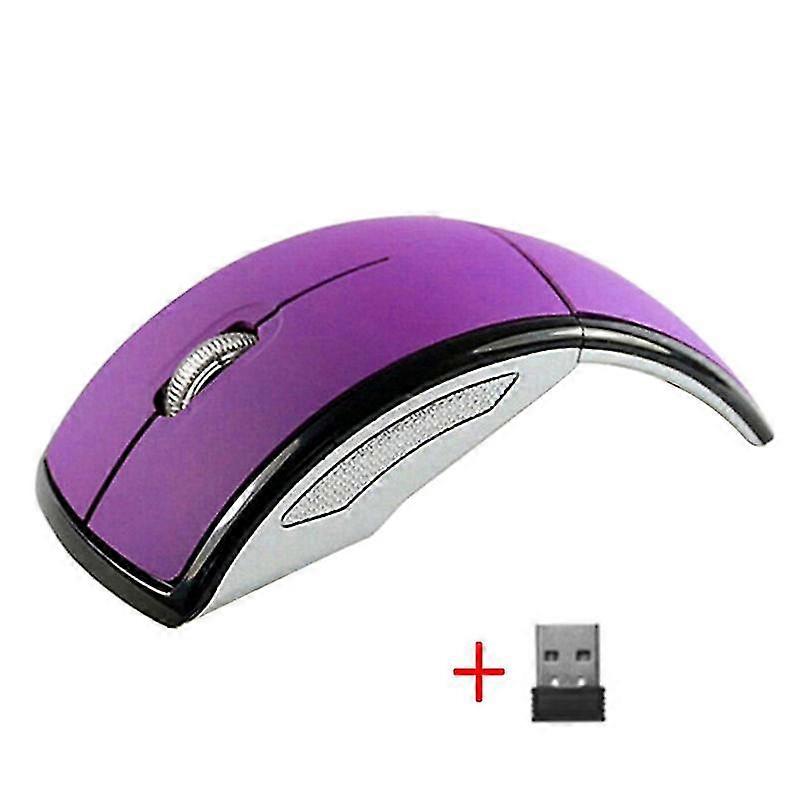 7 Colors Wireless Mouse 2.4g Computer Mouse Foldable Folding Optical Mice Usb Receiver