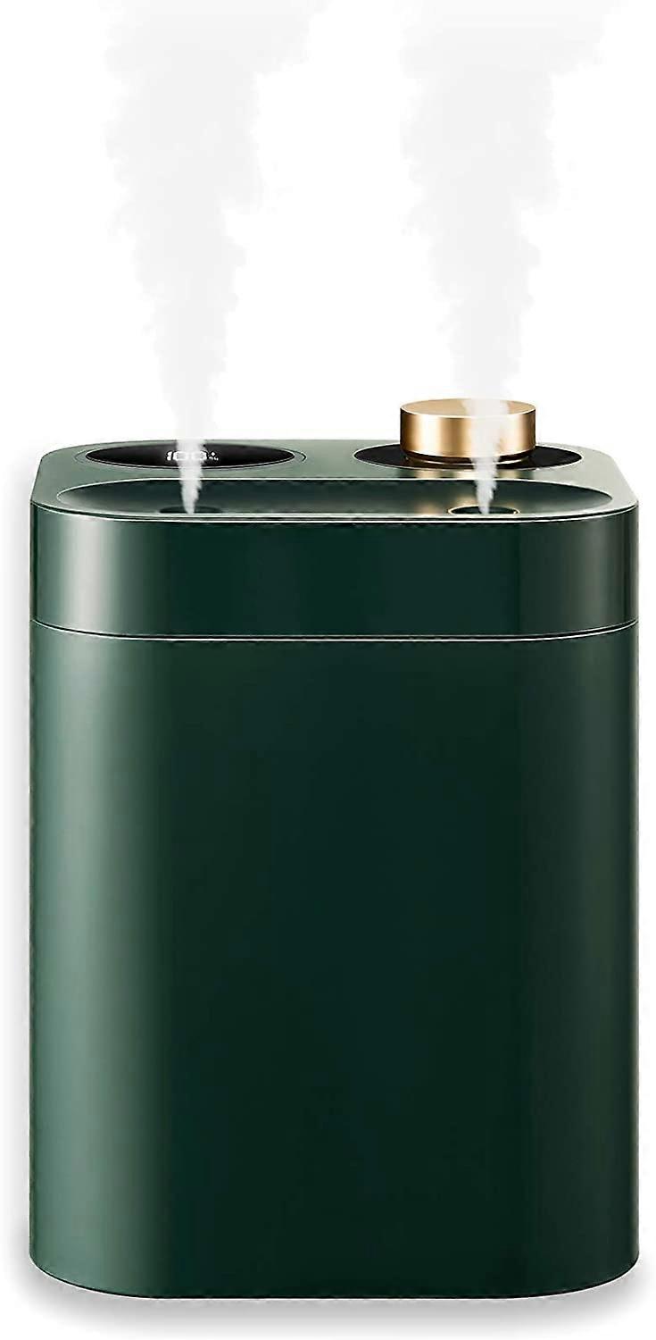Luftbefeuchter, Raum- und Pflanzenluftbefeuchter, 28 db leise, über USB wiederaufladbare Luftbefeuchter (800ml grün)