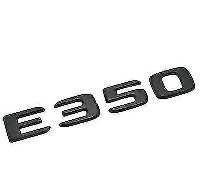 מאט שחור e350 מכונית אות מספר אחורי תא המטען תג סמל עבור מרצדס בנץ