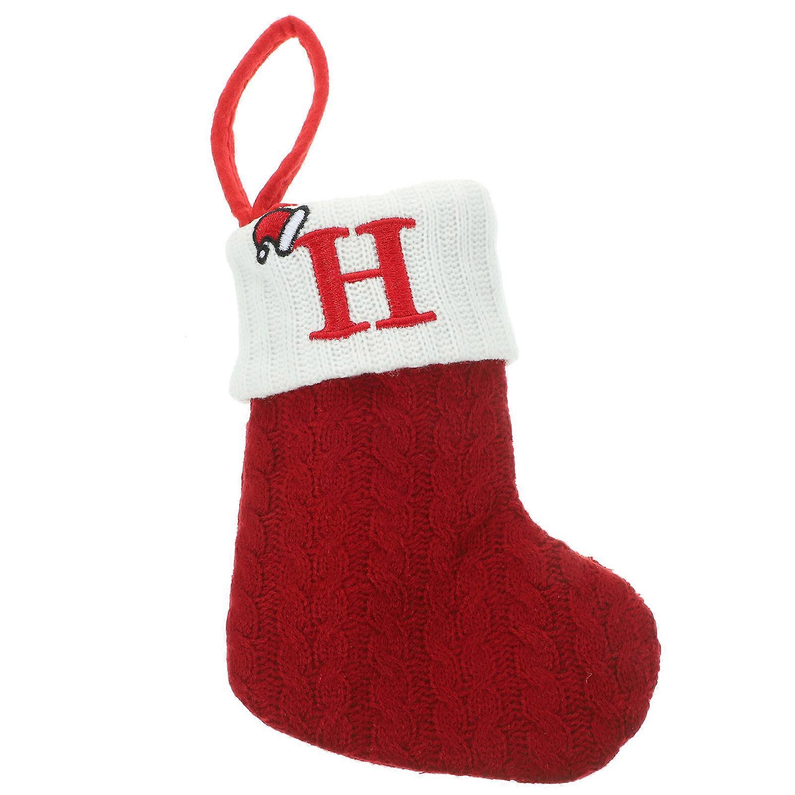 Christmas Stocking juletre dekor julestrømpe ornament for Xmas Tree