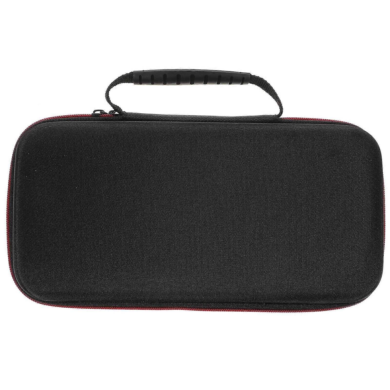1pc Durable Microphone Bag Compact Microphone Protective Storage Case (Black)