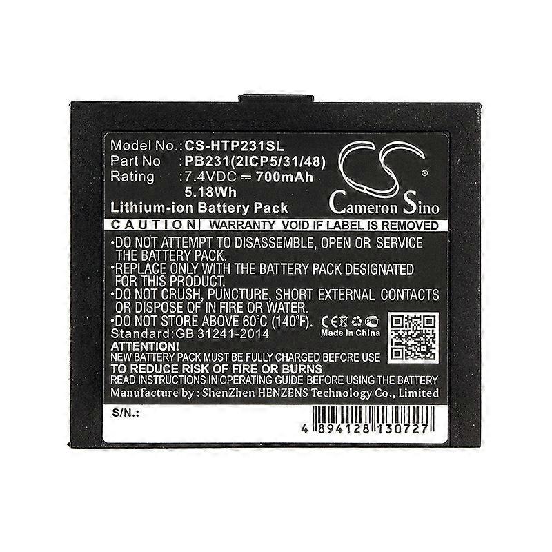 Cs Applicable Hiti Pringo P231 Printer Battery Pb231/Pb231
