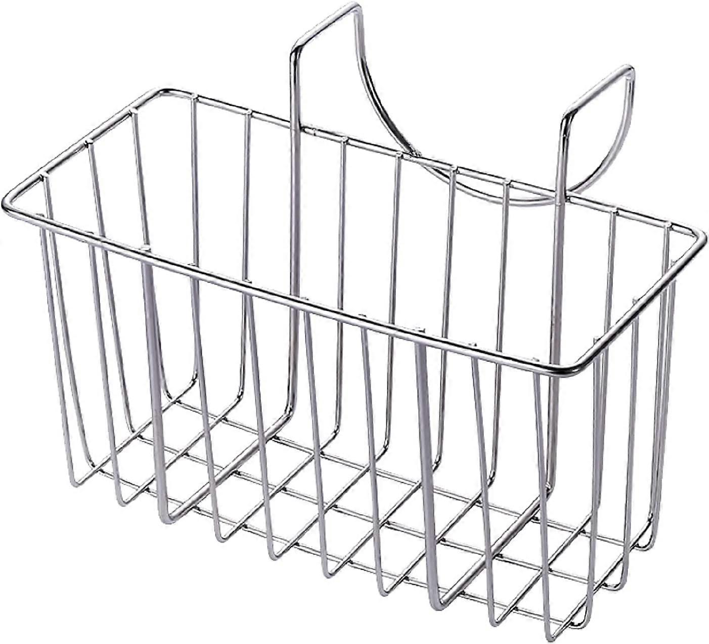 Kitchen Sponge Holder Silver (7"x 2.7"x 3.5")