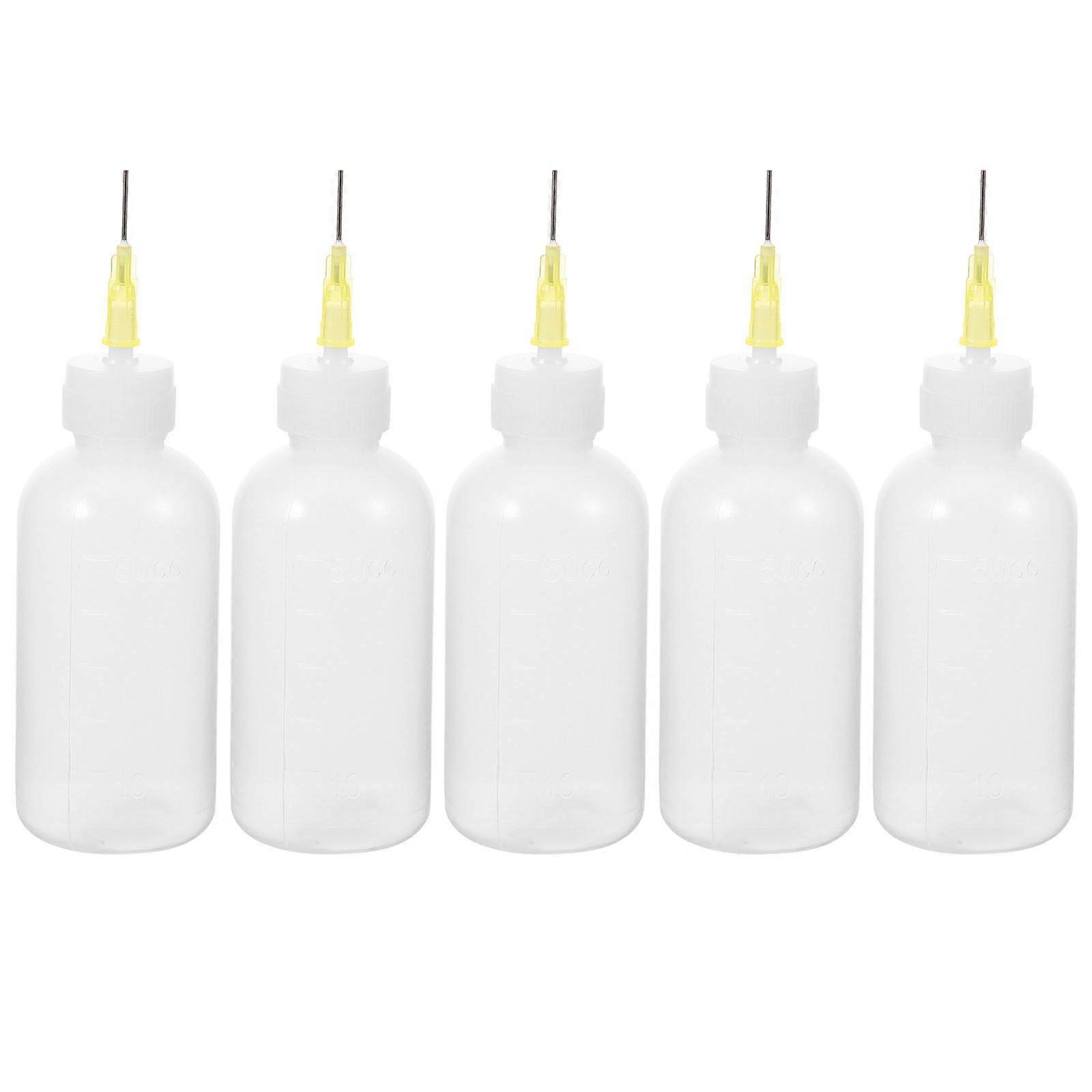 5Pcs Pottery Glaze Tool Squeeze Bottles for Pottery Glaze Squeeze Bottle Glaze Bottle with Precision Tip