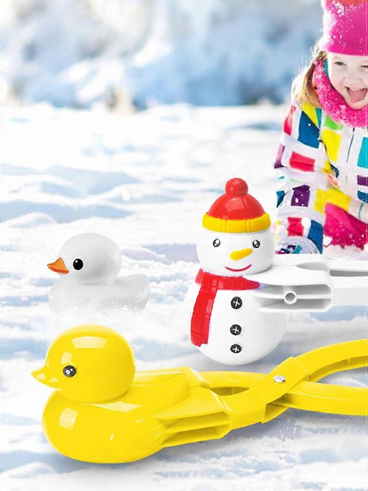 חדש להגיע Snowball Maker ערכת צעצועים, 4 יצרני איש שלג ו 7 כלי שלג בתיק נשיאה