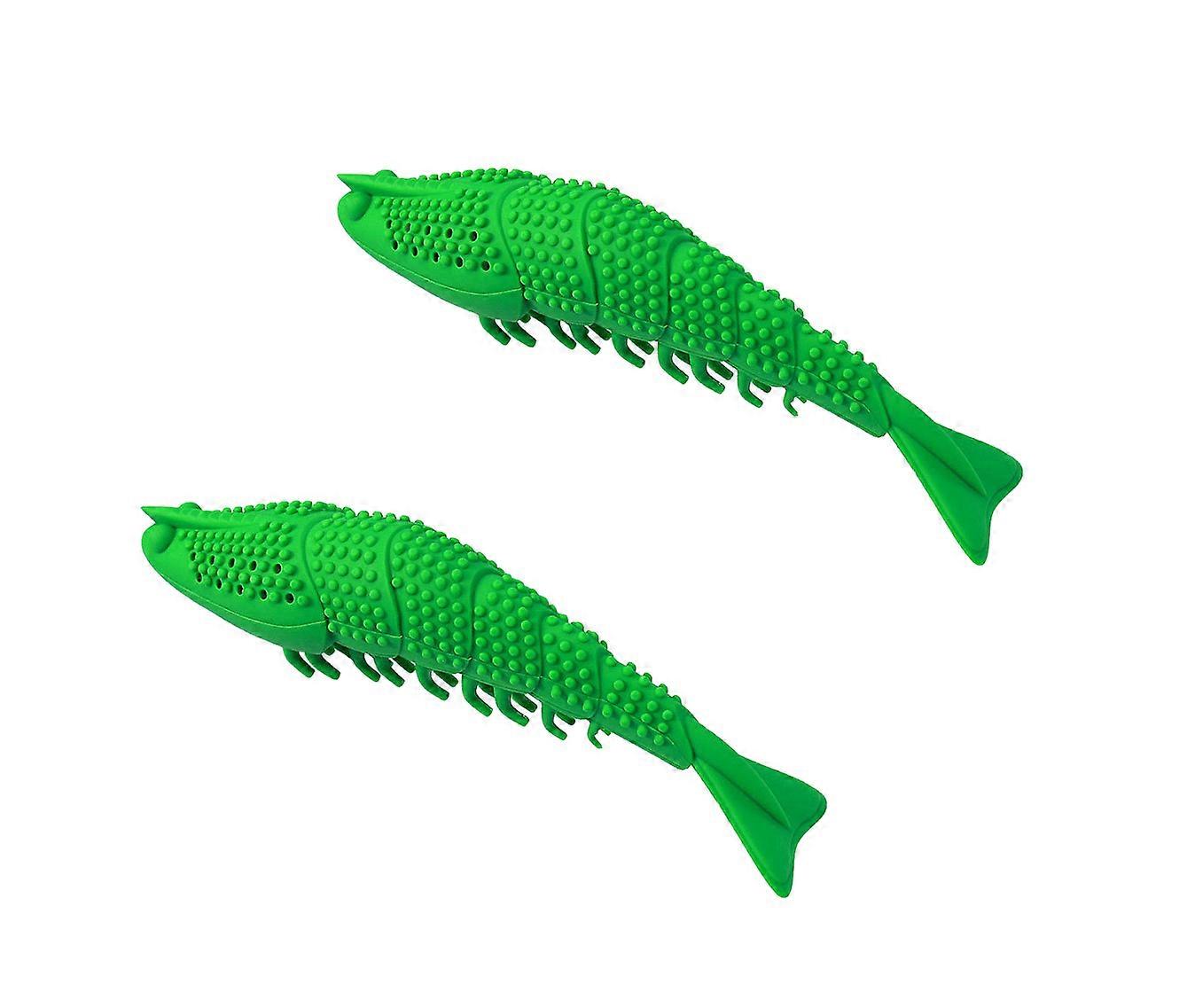 Catnip Toys Silicone 2 Pack for Cat Teeth Cleaning