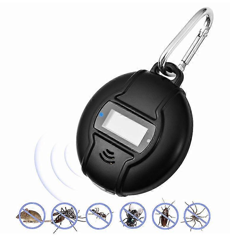 Outdoor Solar Powered Insect Repeller Portable Compass Ultrasonic Electronic Insect Repeller