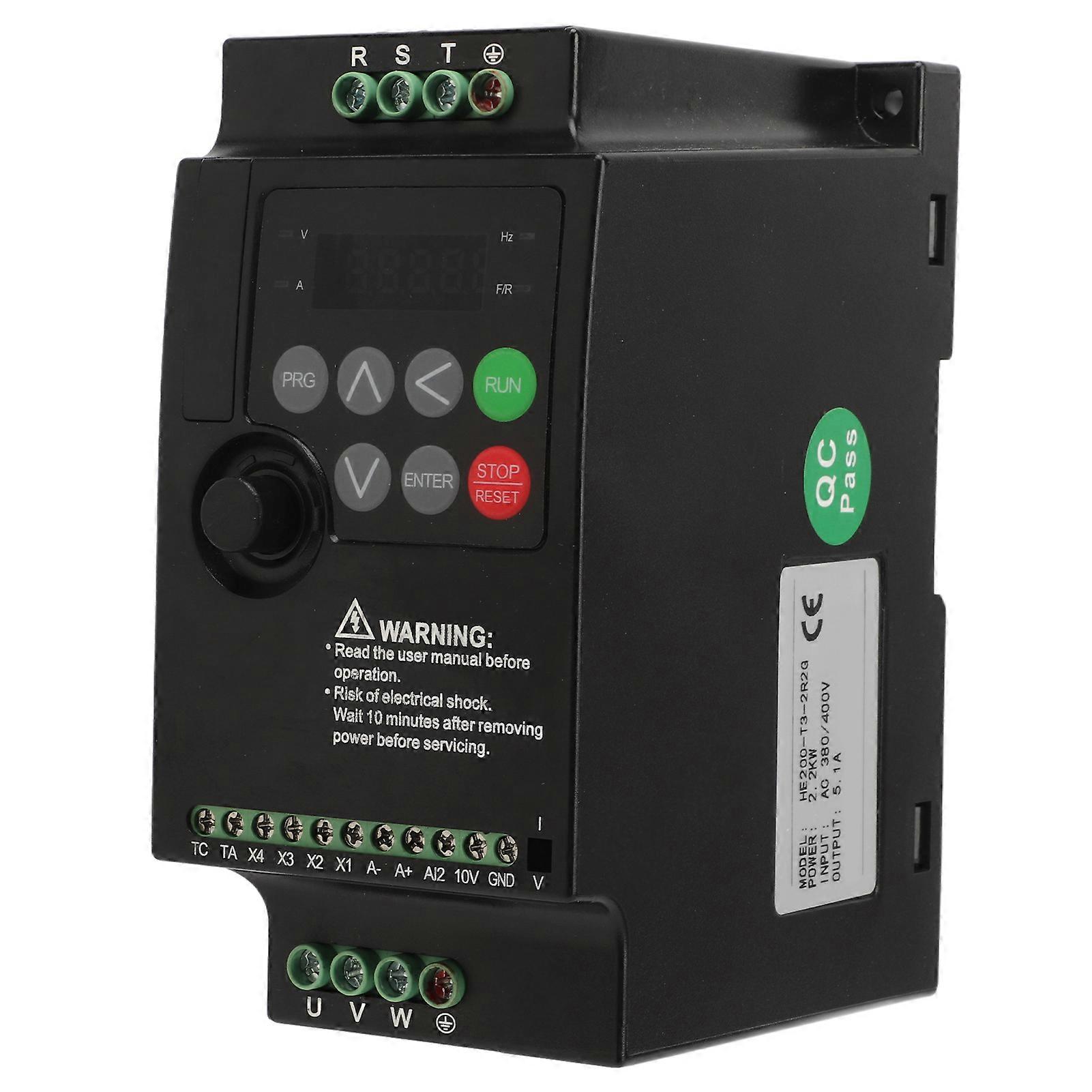 Variable Frequency Drive Ac380 400v Input Ac380v Output Avr Vfd Inverter 3ph 2.2kw