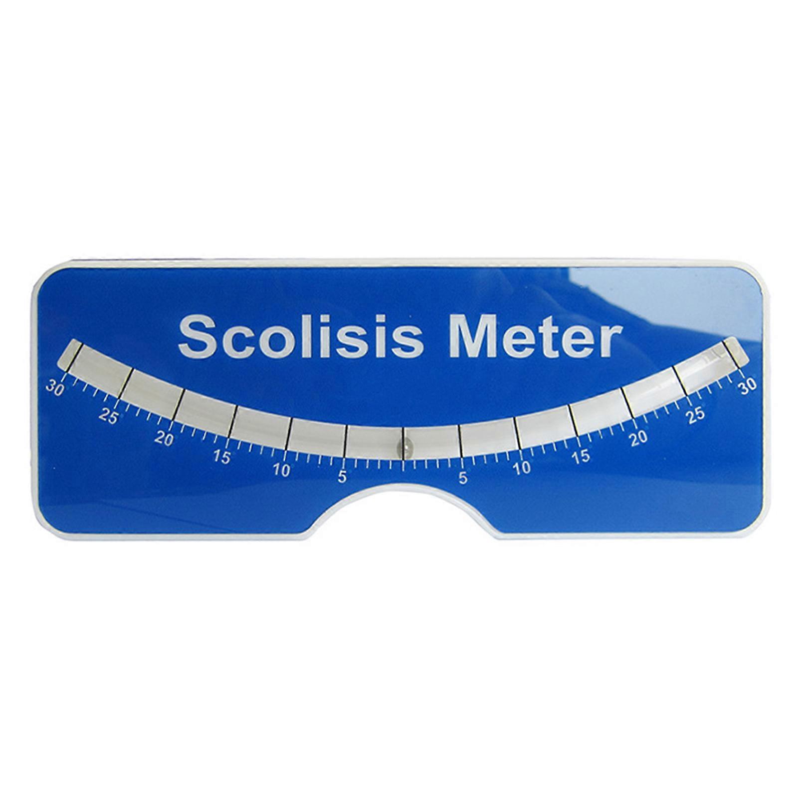 Back Spine Diagnosis Meter with Clear Scale Pocket Scoliosis Measuring Tool