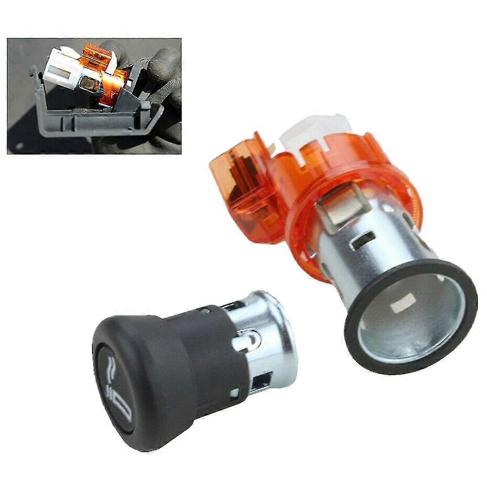 Allume-cigare Pour Audi A3 A4 A6 A8 S RS - 12V - Noir - 4B0919305A - Compatible Multiples Modèles - 6