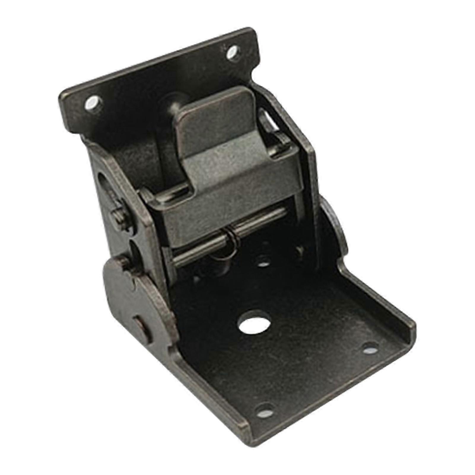 Folding Brackets for Bed Legs 0-90 Degree Self-Locking Hinge Heavy Duty Locking Extension Bracket