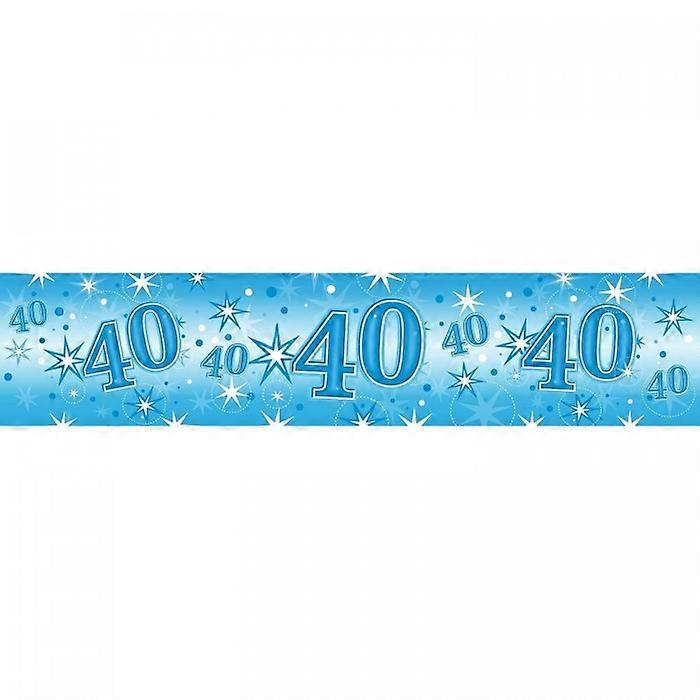 Qualatex Sparkle 40th Banner