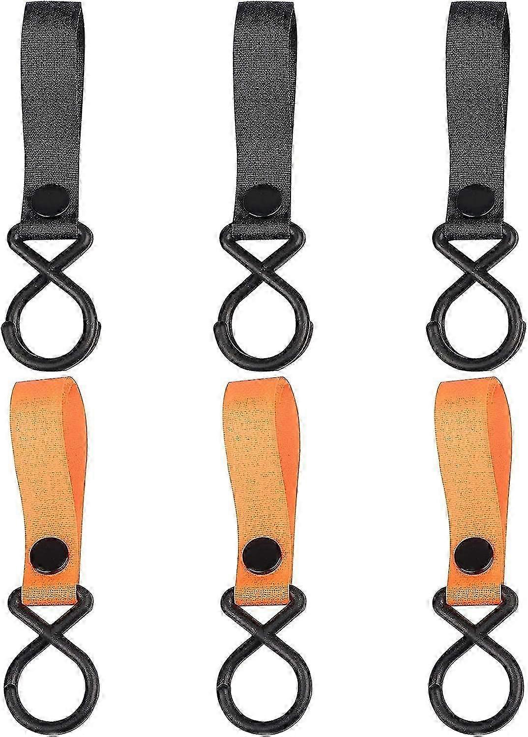 6pcs hooks stroller, hooking bags, for strollers accessory clip