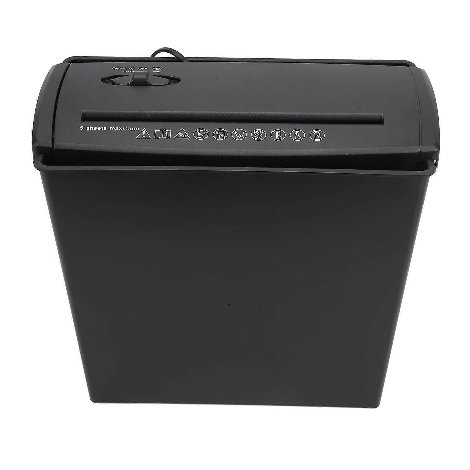 Electric Paper Shredder 10L Small Size 5 Sheets Strip Shredded Shredder for Home Office ‑240V