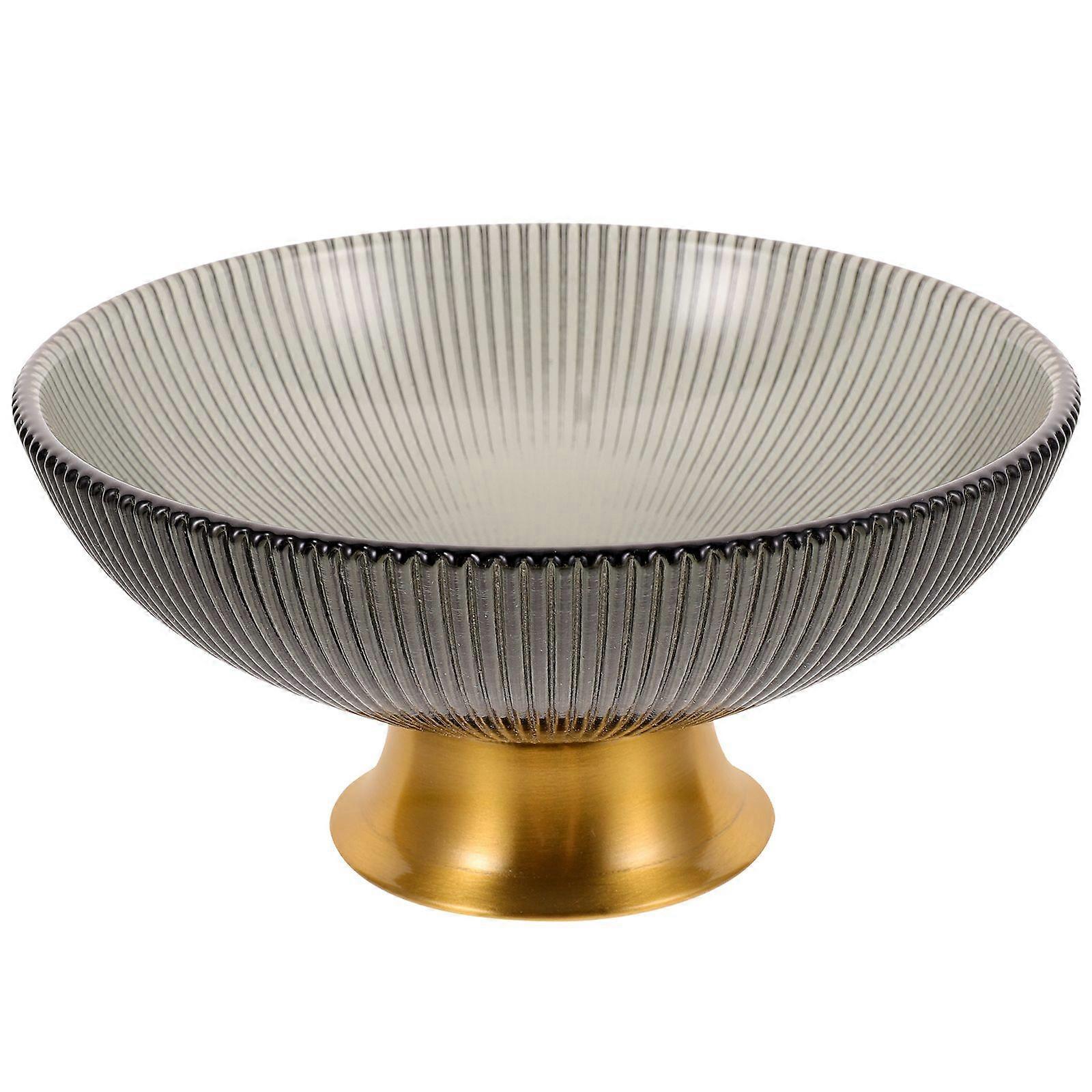 Elevated Fruit Serving Plate Candy Tray Elegant Serving Plate Appetizer Tray for Kitchen