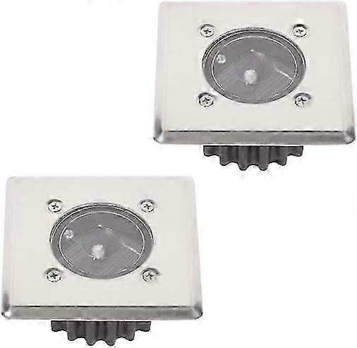 Set mit 2 Solar LED Bodeneinbaustrahlern