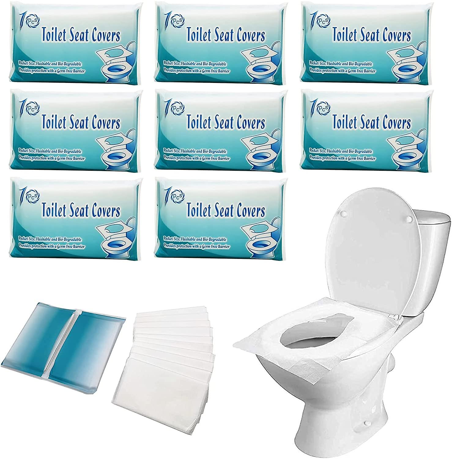 80 Pcs Disposable Toilet Protector Covers