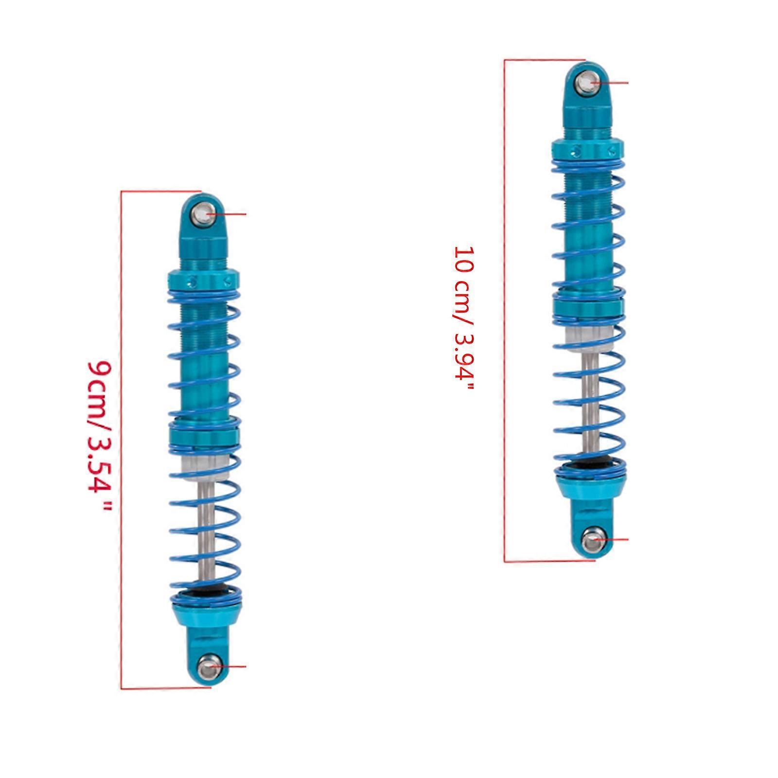 RC Crawler Car Adjustable Shocks Absorber Spring Upgrade Part 70mm 80mm Buggy Truck Off-Road for Tamiya CC01 80mm