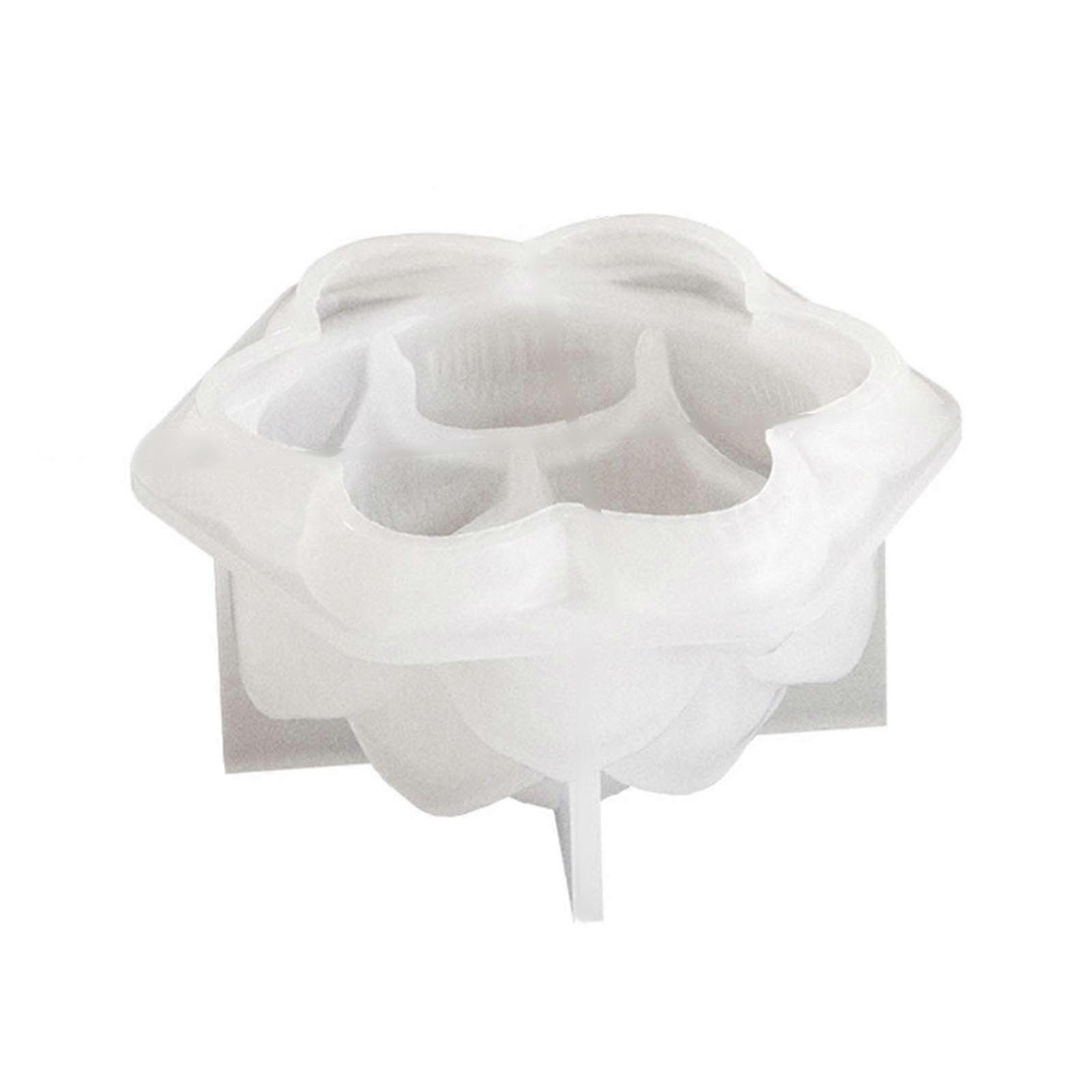 Flower Blossom Candle Molds for Candle Soap, Epoxy Resin Casting, Room Decorations,  small