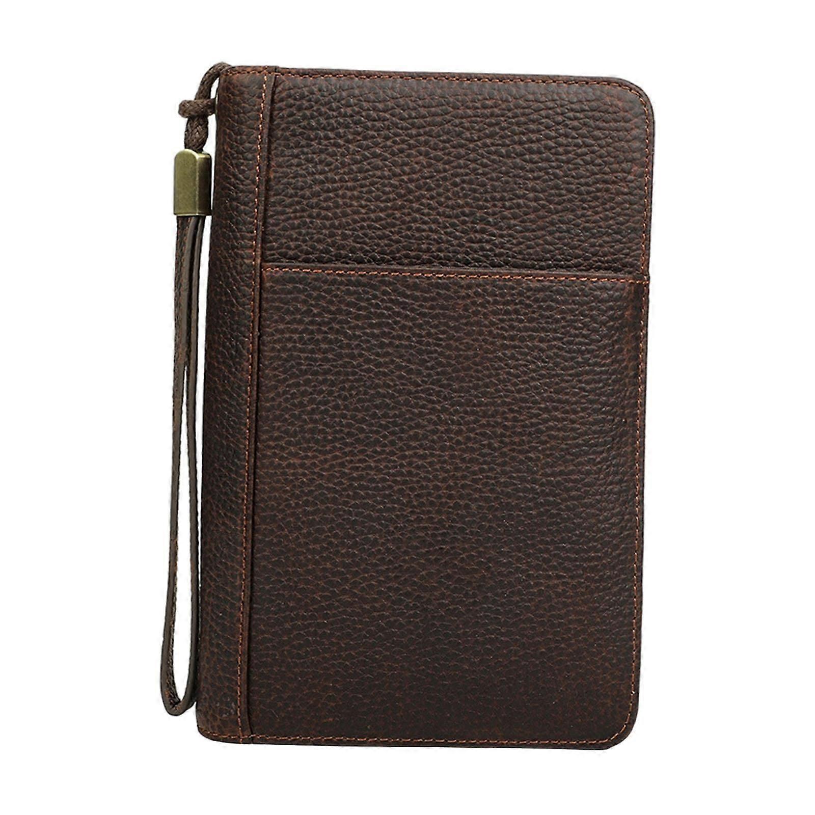 Leather Cigar Case Professional for 5 Cigar for Father Day New Year Husband coffee
