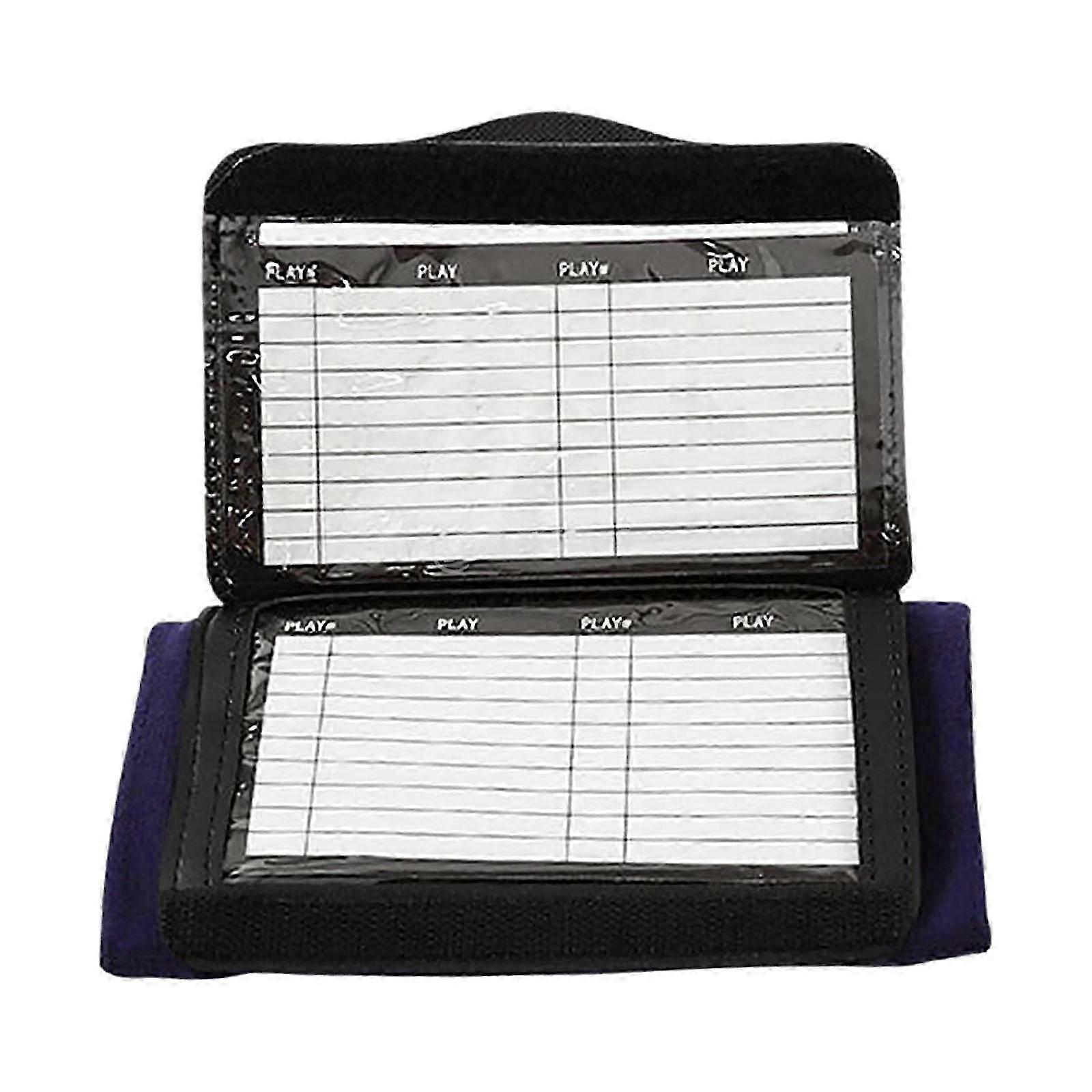 Playbook Wristband Adult Armband Playbook for Sports Softball Signs Practice DoubleSide 17x10.8cm