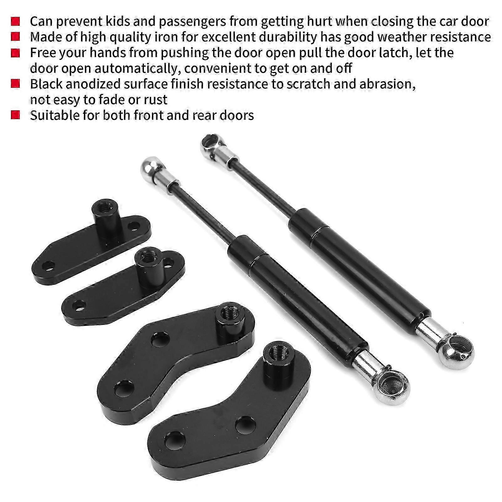 Türöffner-Kit Schwarz Eloxiertes Eisen passend für CanAm Maverick X3 20172020 Vorne Hinten f26
