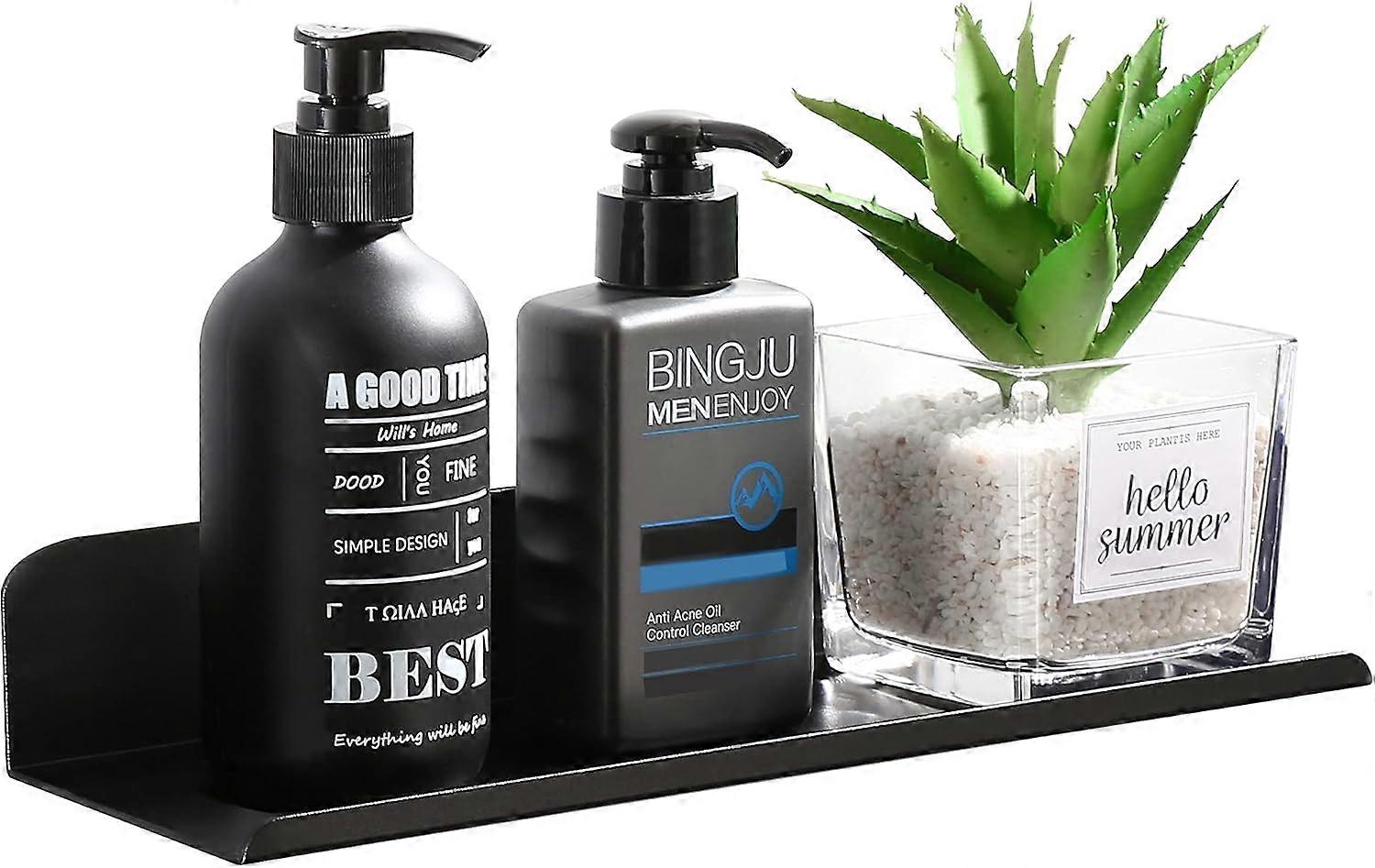 Rust-Proof Floating Shelf With Drainage Holes For Bathroom