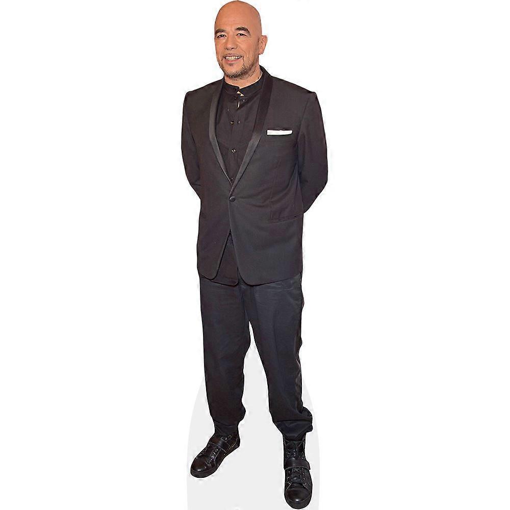 Pascal Obispo (Black Suit) Cardboard Cutout (lifesize OR mini size). Standee. Stand Up.