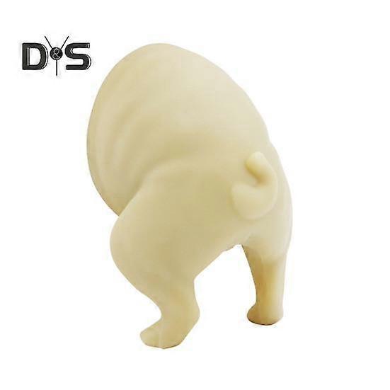 Pooping Dog Butt Toothpaste Topper Universal Easy to Install Funny Toothpaste Dispenser Cap Bathroom Decor