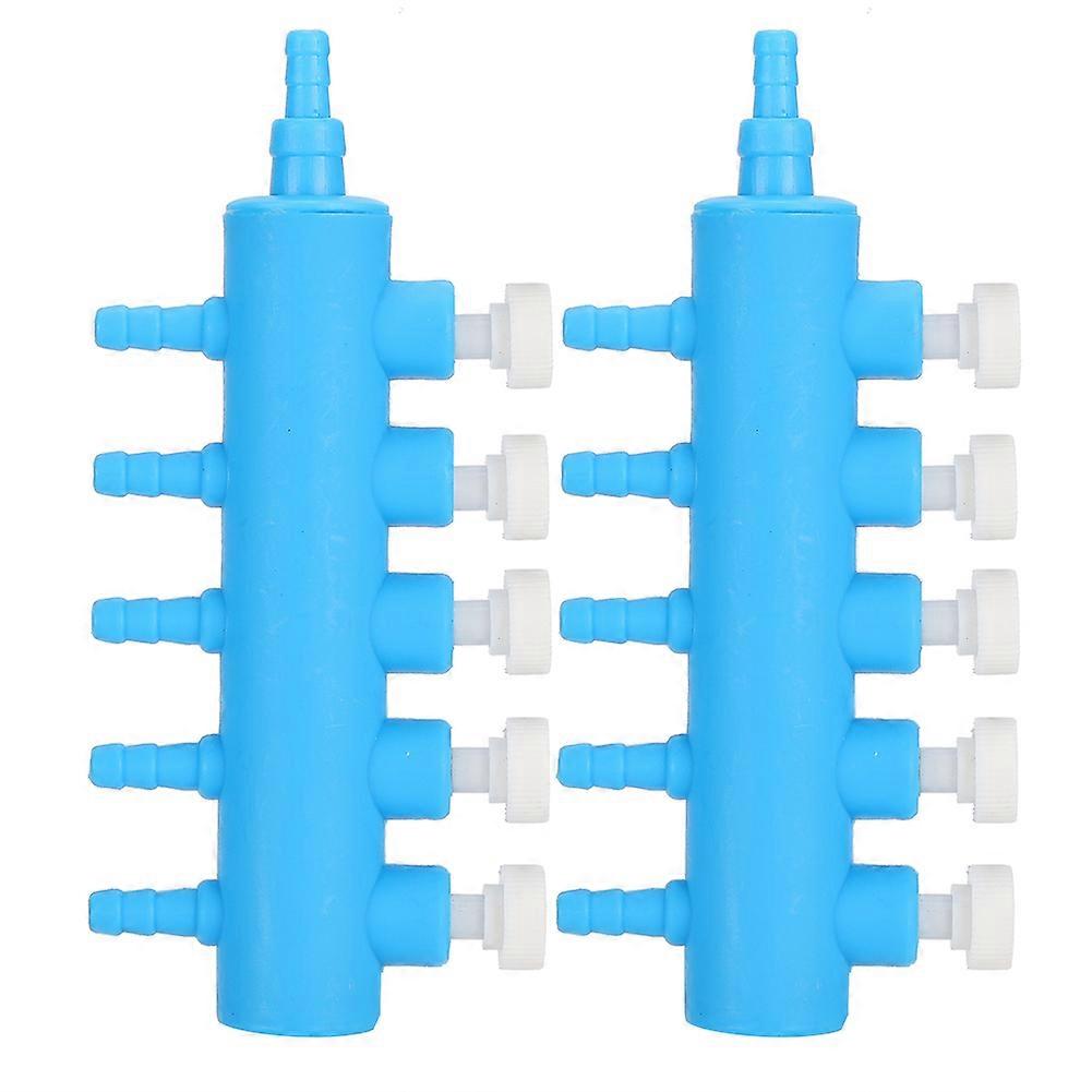 Aquarium Air Splitter Pipe Distributor Oxygen Pump Adapter