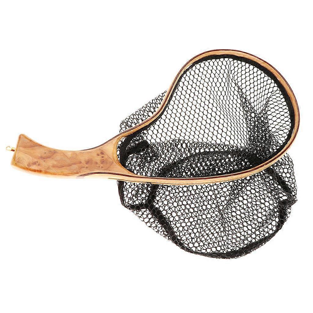 Fly Fishing Landing Net Trout Foldable Net With Handle