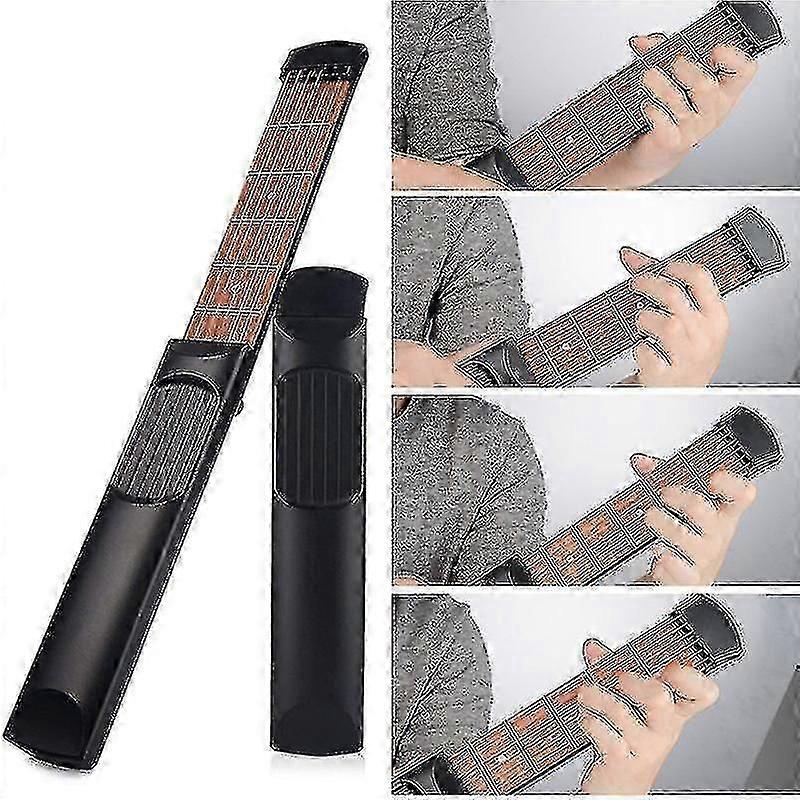 Guitar Practice Tool Chord Trainer Portable Finger Exercise Accessories Gadget For Beginner Tw