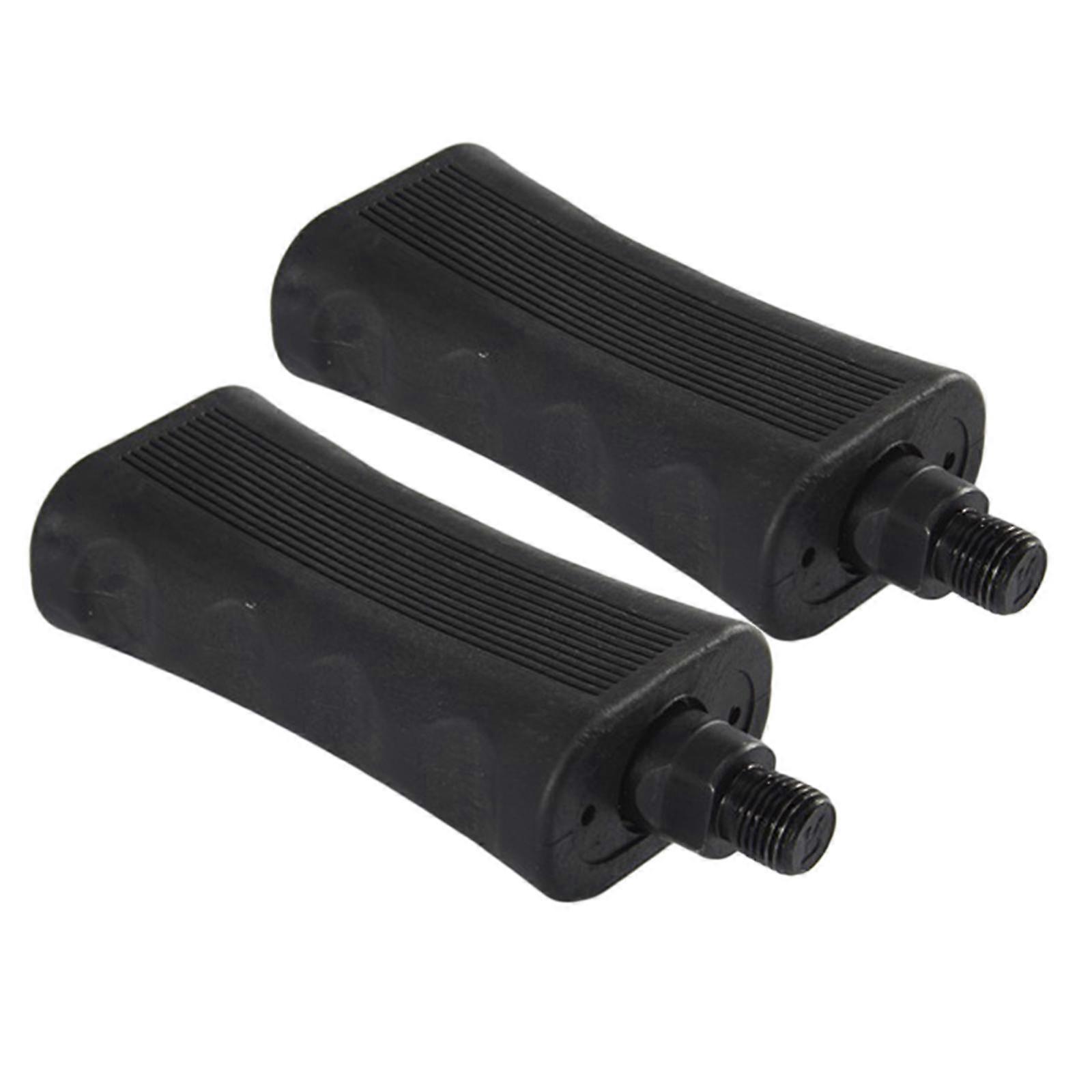 2個のエクササイズバイクペダル1 / 2インチまたは9 / 16インチスピンドル屋内サイクリングパーツペダル